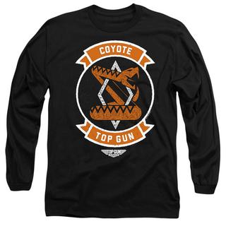 Top Gun Top Gun Coyote T-Shirt a Maniche Lunghe con Stampa Grafica  