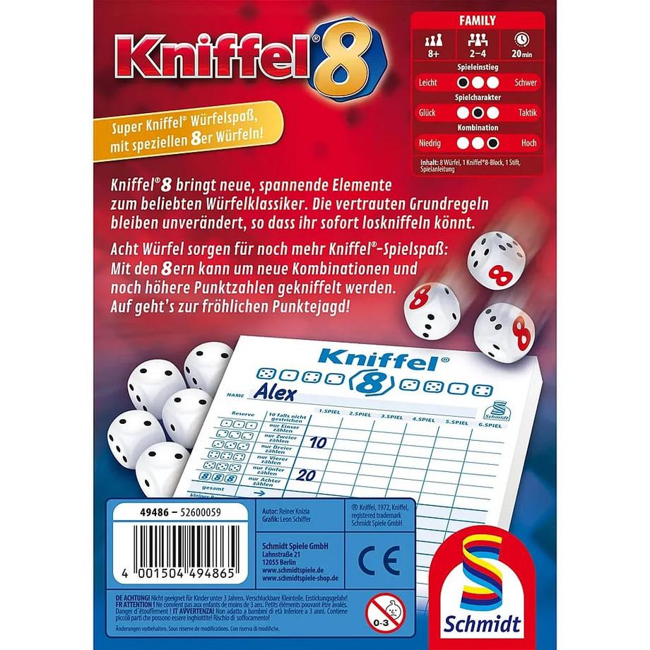 Schmidt  Kniffel 8 