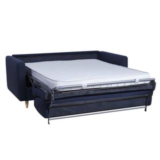 Vente-unique Schlafsofa mit Matratze 3Sitzer GANOA Stoff  