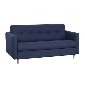 Schlafsofa mit Matratze 3Sitzer GANOA Stoff