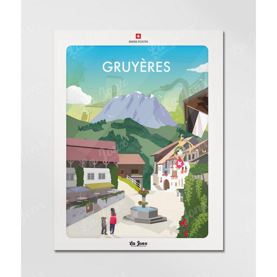 La-Jonx Gruyères - Poster  