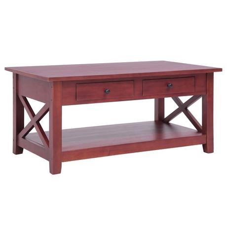 VidaXL Table basse bois  