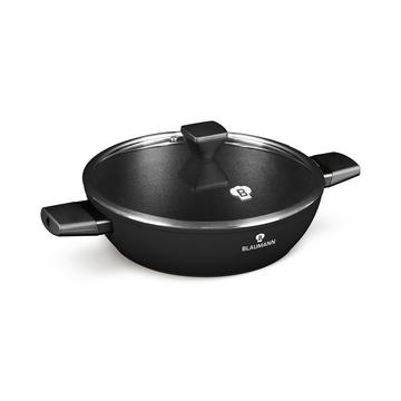 Casserole plate avec couvercle Black Silver Collection