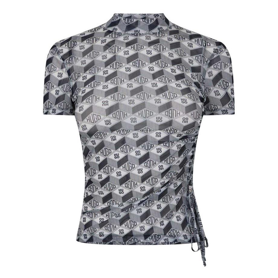 T-Shirt, Stehkragen