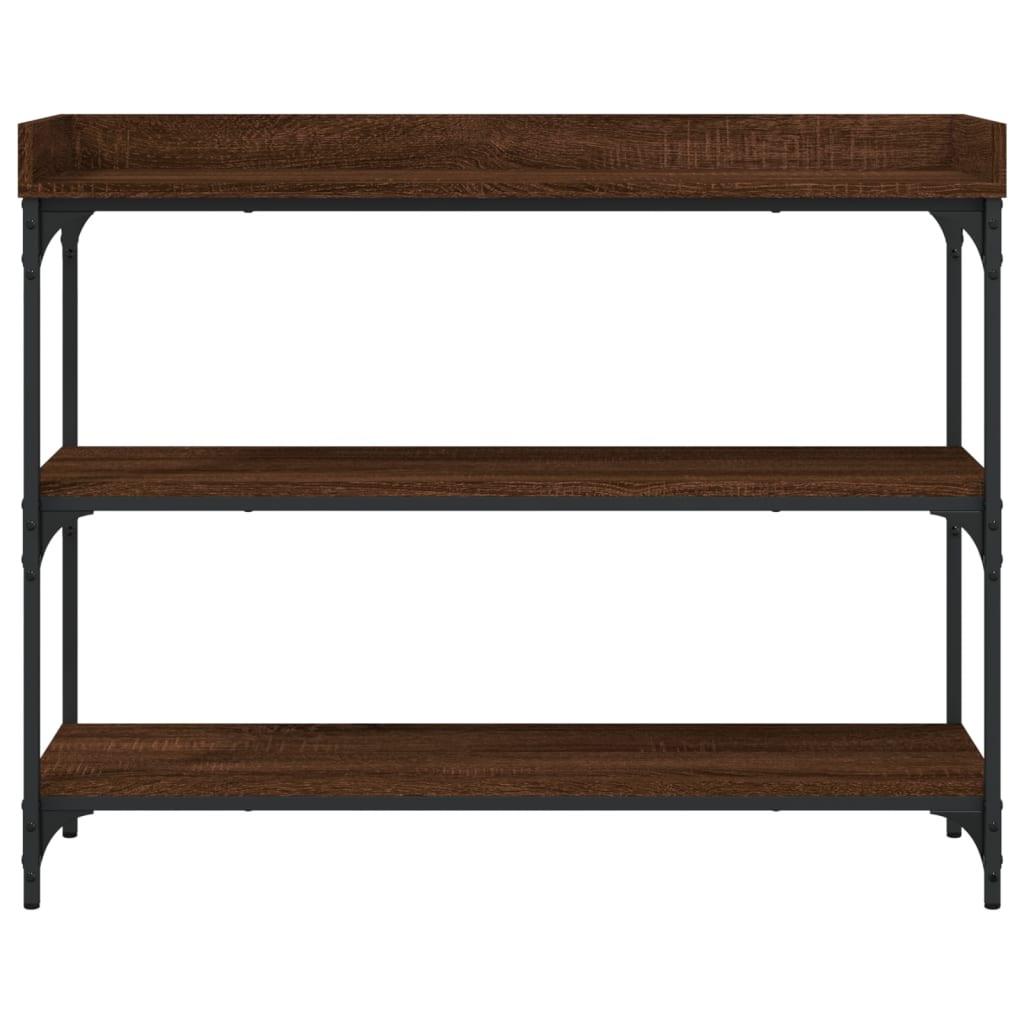 VidaXL Table console bois d'ingénierie  