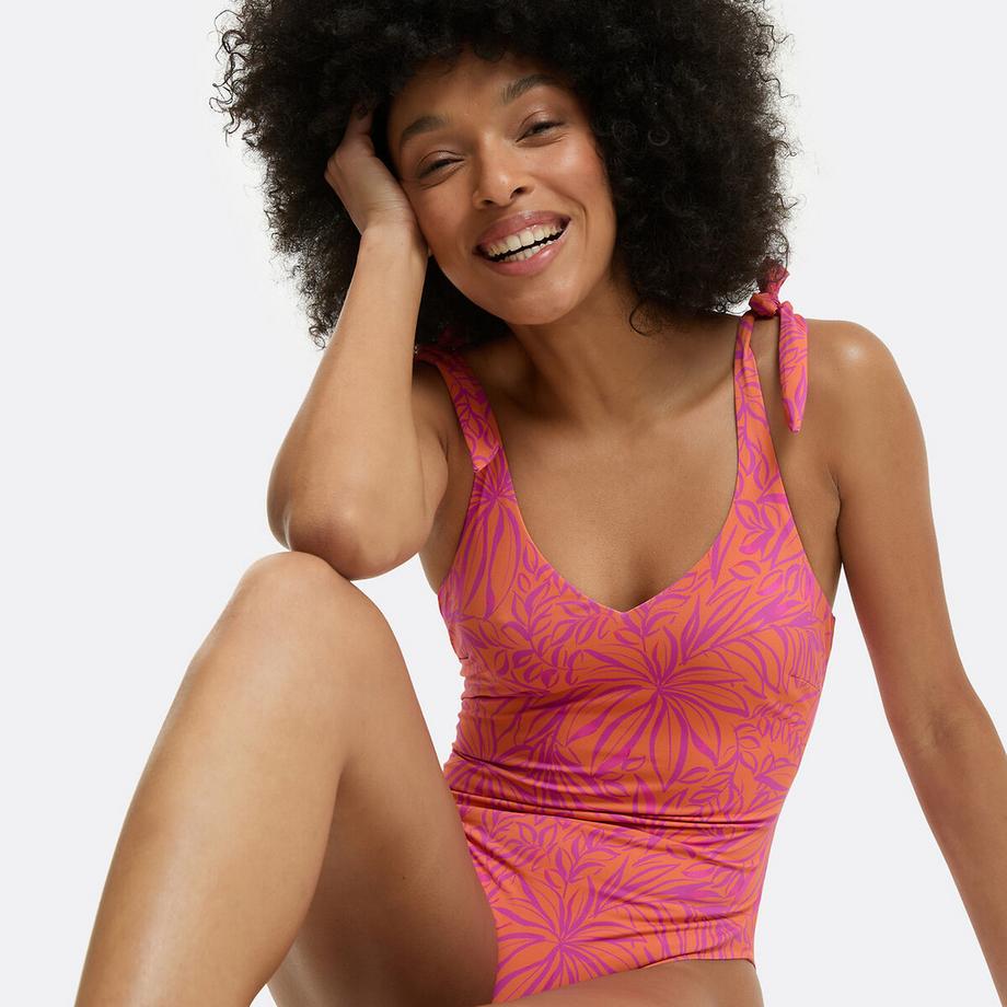 La Redoute Collections Costume da bagno intero stampa foulard  