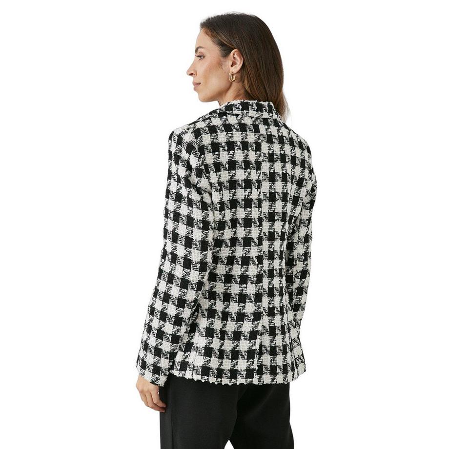 Principles Blazer Croisé Pied-de-poule  
