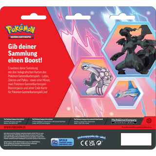 Pokémon  TCG: Scarlet & Violet - Enhanced 2-Pack Blister Latios & Palkia Zekrom Blisters - DE 