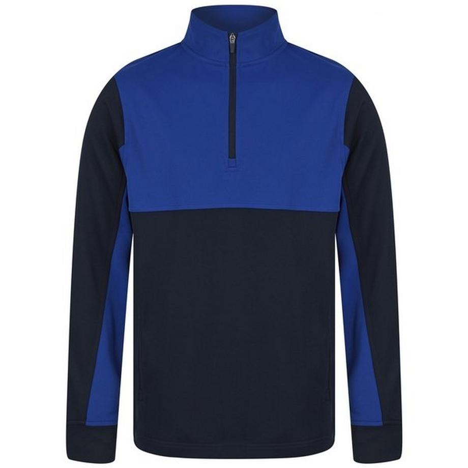 Trainingsjacke mit kurzem Reißverschluss