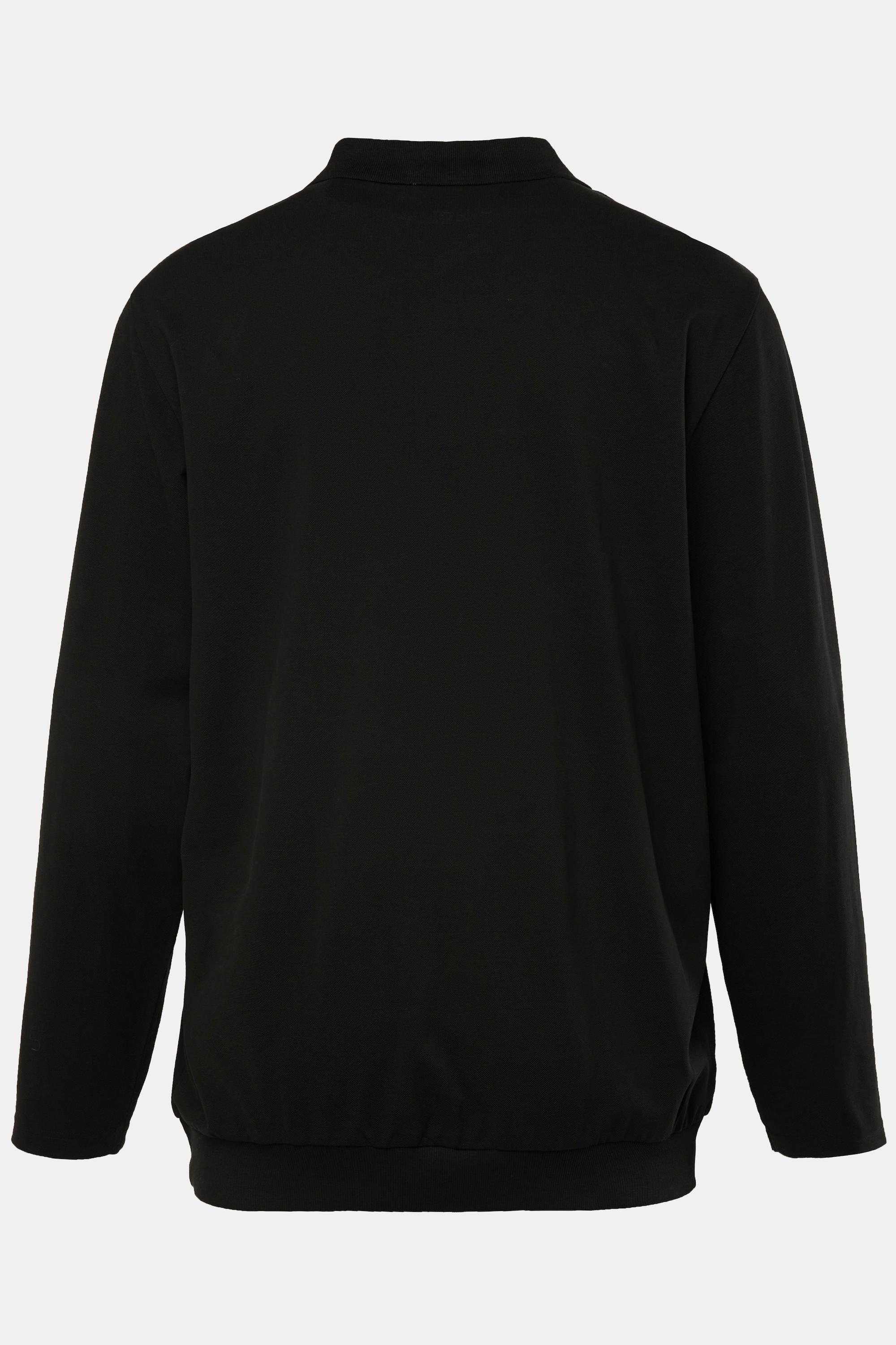 JP1880 Piqué Langarm Poloshirt Bauchfit  