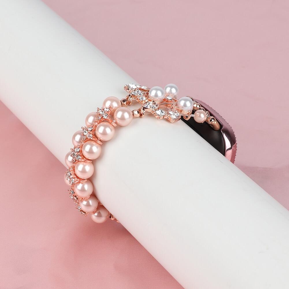 Cover-Discount  Fitbit Versa 4 / Sense 2 - Perlen Strass Armband 