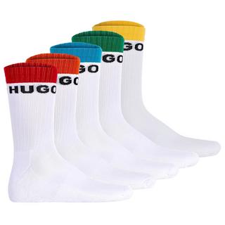 HUGO 5er Pack Rainbow Crew Socken  