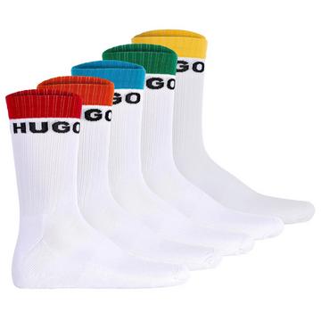 Socken  5er Pack-5P QS RAINBOW CC