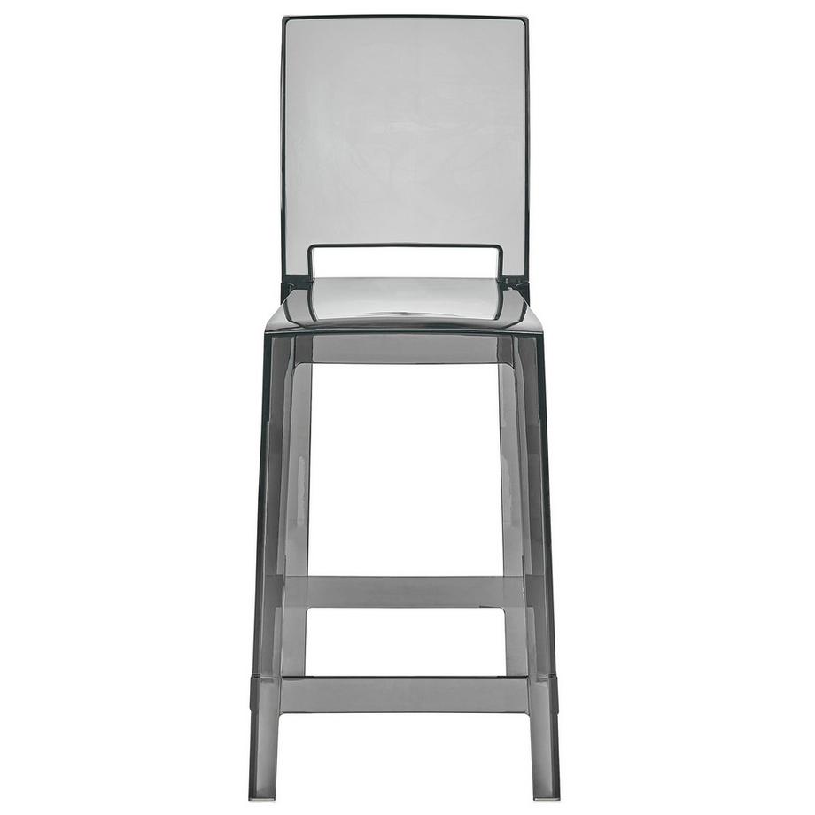 Beliani Set mit 2 Barstühlen aus Polycarbonat  WELLINGTON  