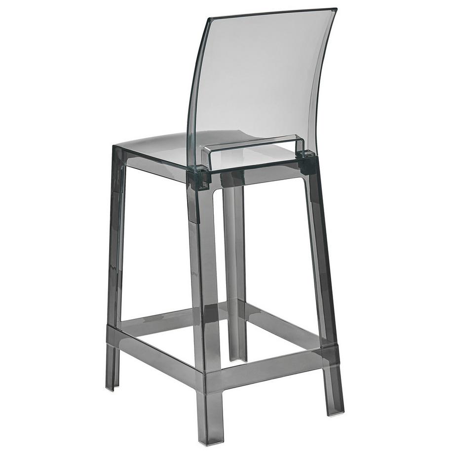 Beliani Set mit 2 Barstühlen aus Polycarbonat  WELLINGTON  