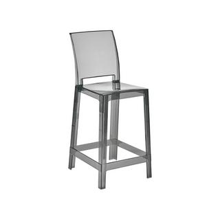 Beliani Lot de 2 chaises de bar en Polycarbonate Moderne WELLINGTON  