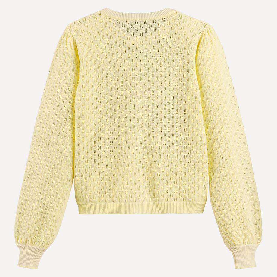 La Redoute Collections  Pullover aus Lochstrick 