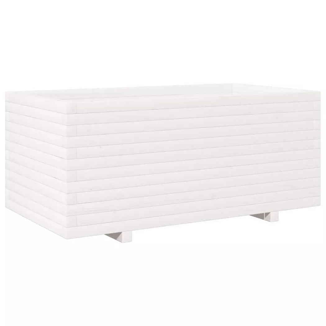 VidaXL - Pflanzkübel kiefernholz, One Size, Weiss