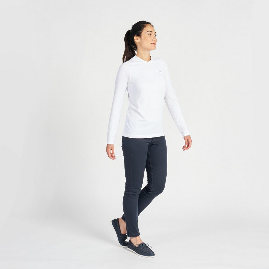 TRIBORD  T-shirt maniche lunghe donna protezione UV polipropilene 