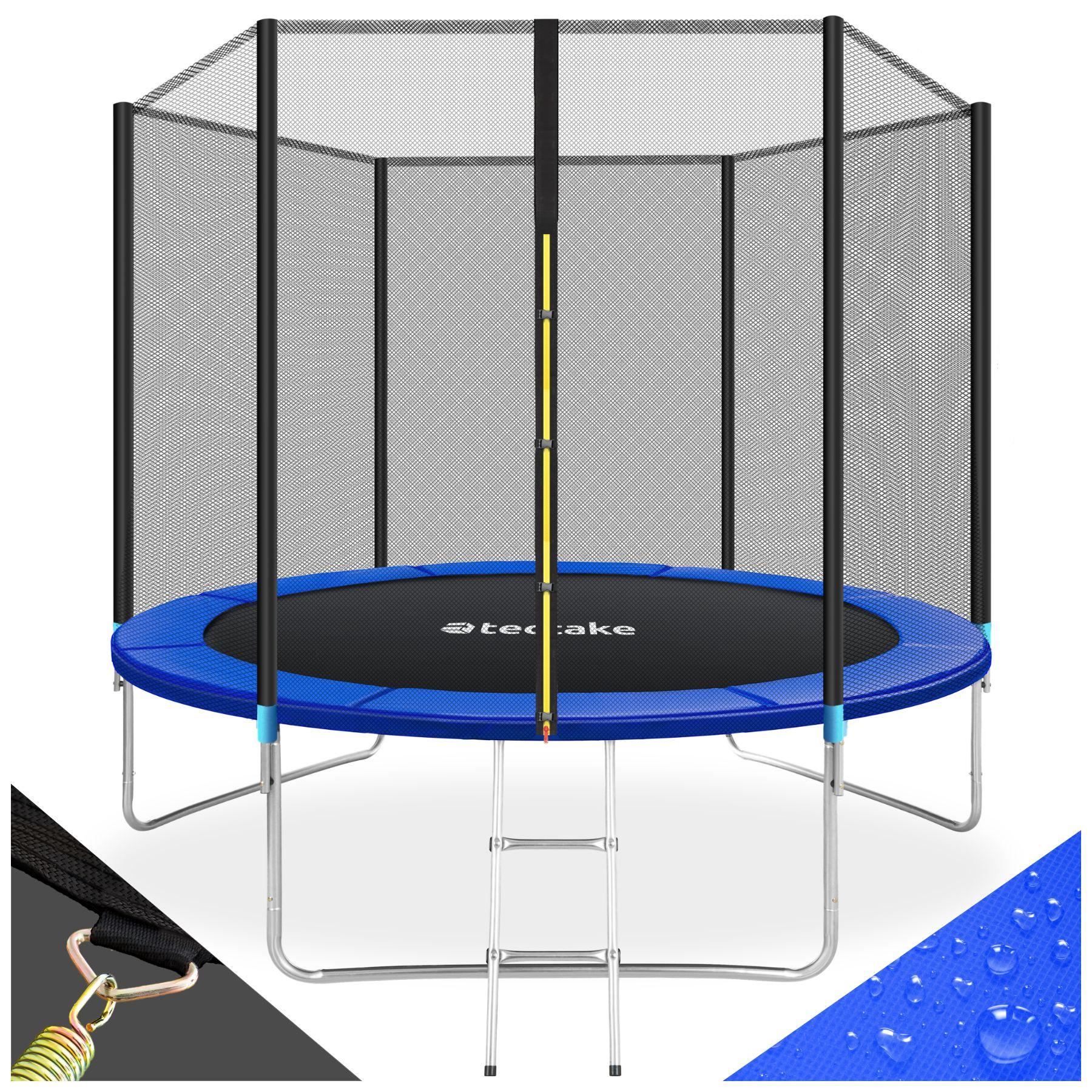 Tectake  Trampolin Garfunky mit Sicherheitsnetz 