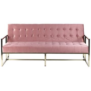 3 Sitzer Sofa aus Samtstoff Glamourös MARSTAL