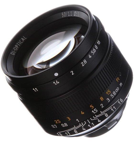 7ARTISANS  7Artisans 50mm F1.1 (TL/SL) Schwarz (A402B) 