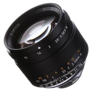 7Artisans 50 mm f1.1 (TL / SL) noir (A402B)