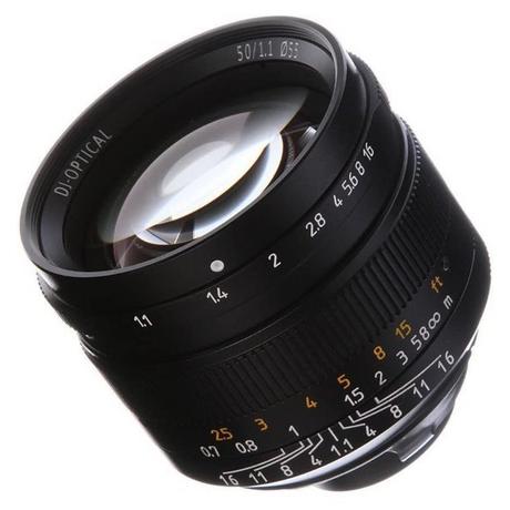 7ARTISANS  7Artisans 50mm F1.1 (TL/SL) Schwarz (A402B) 