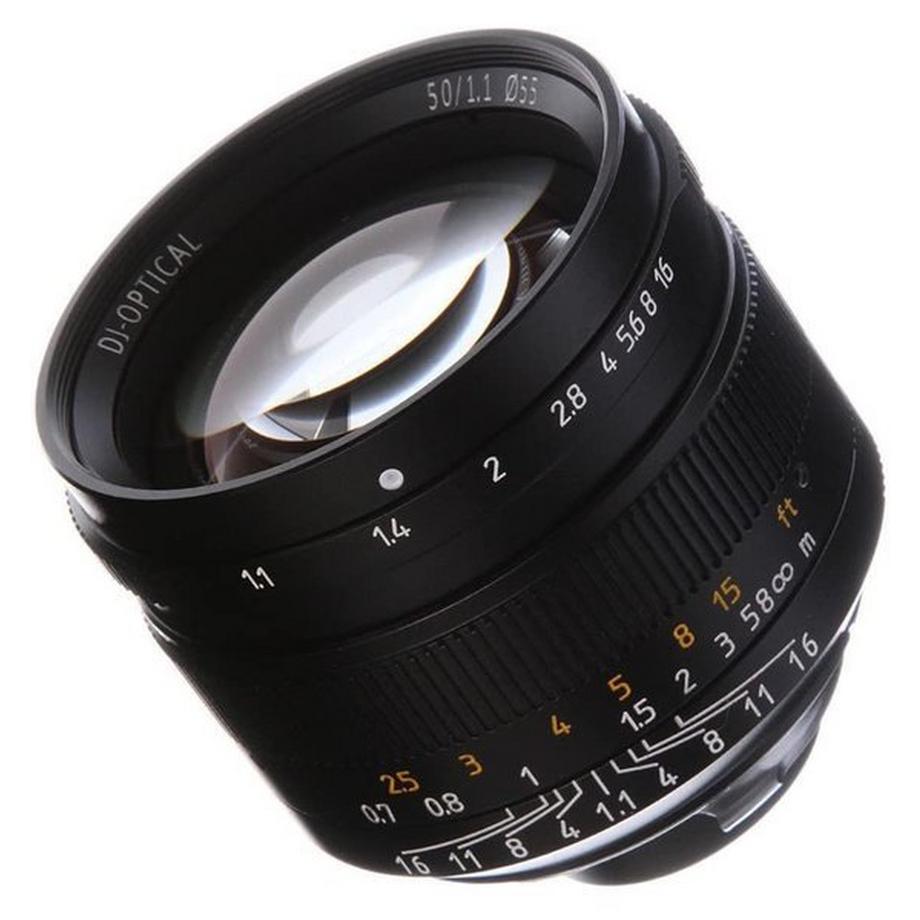 7Artisans 50 mm f1.1 (TL / SL) noir (A402B)