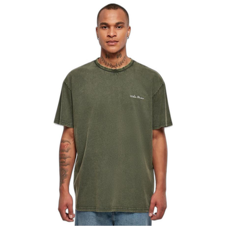 URBAN CLASSICS Oversized T-Shirt mit kleiner Stickerei  