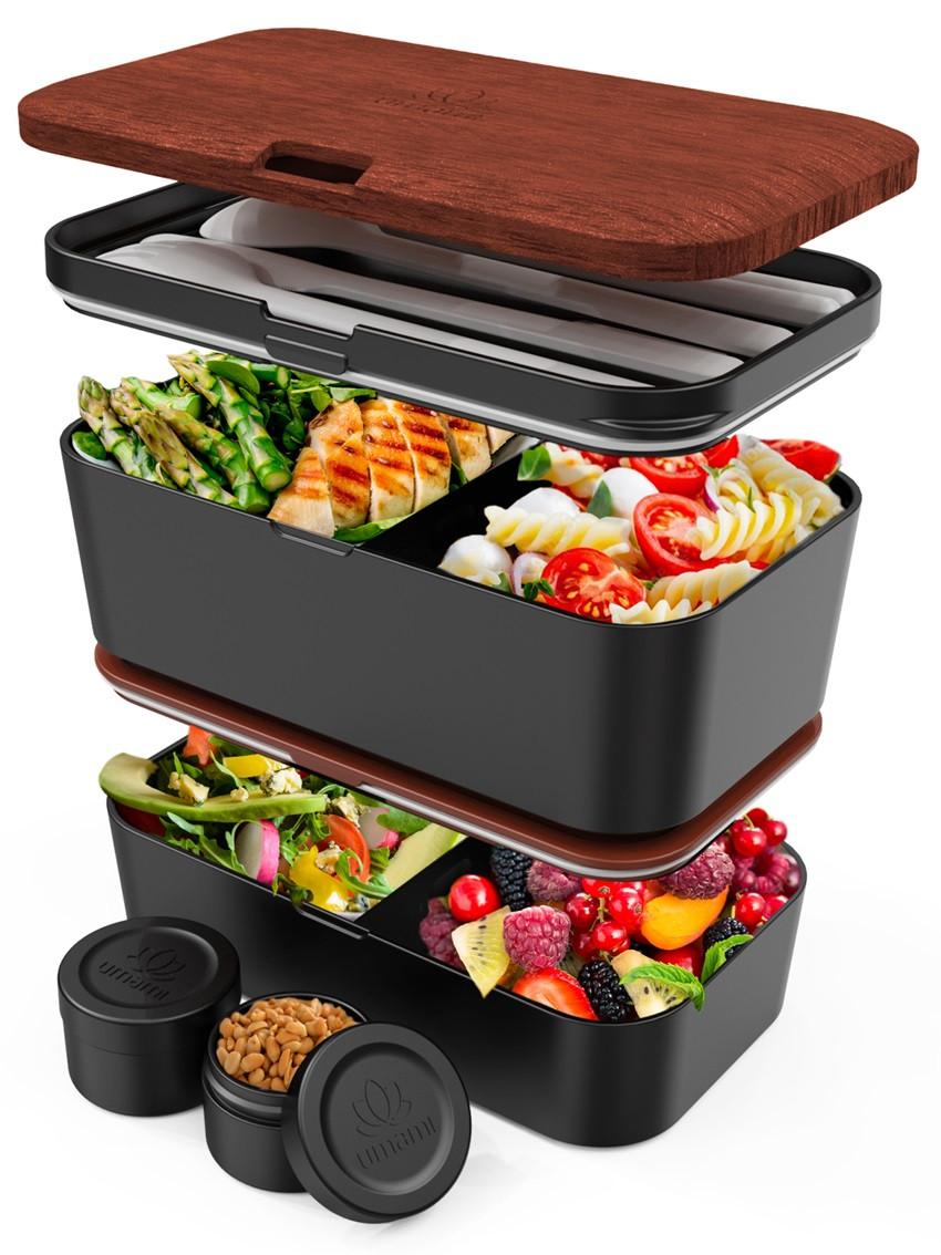 Umami Bento Box Nestable L Bois de rose noir  