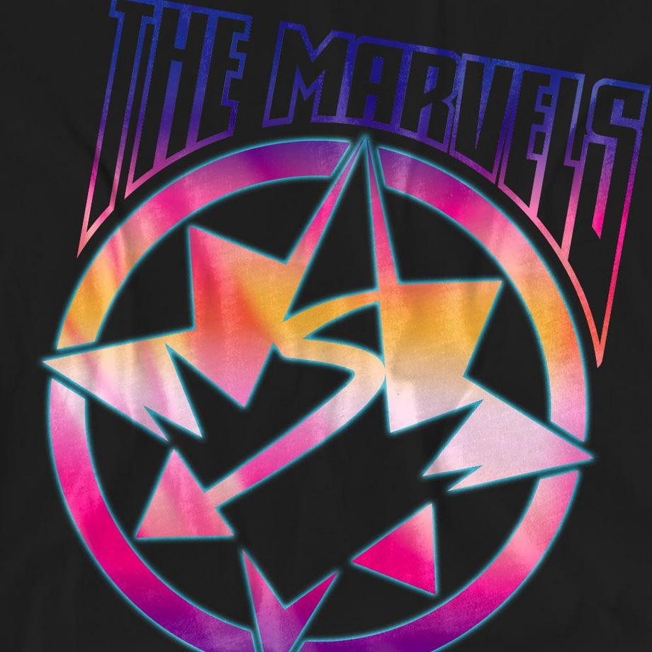 MARVEL Gradient Logo Grafikdruck T-Shirt  