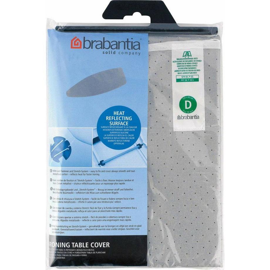 brabantia Housse de table à repasser  en coton métallisé  
