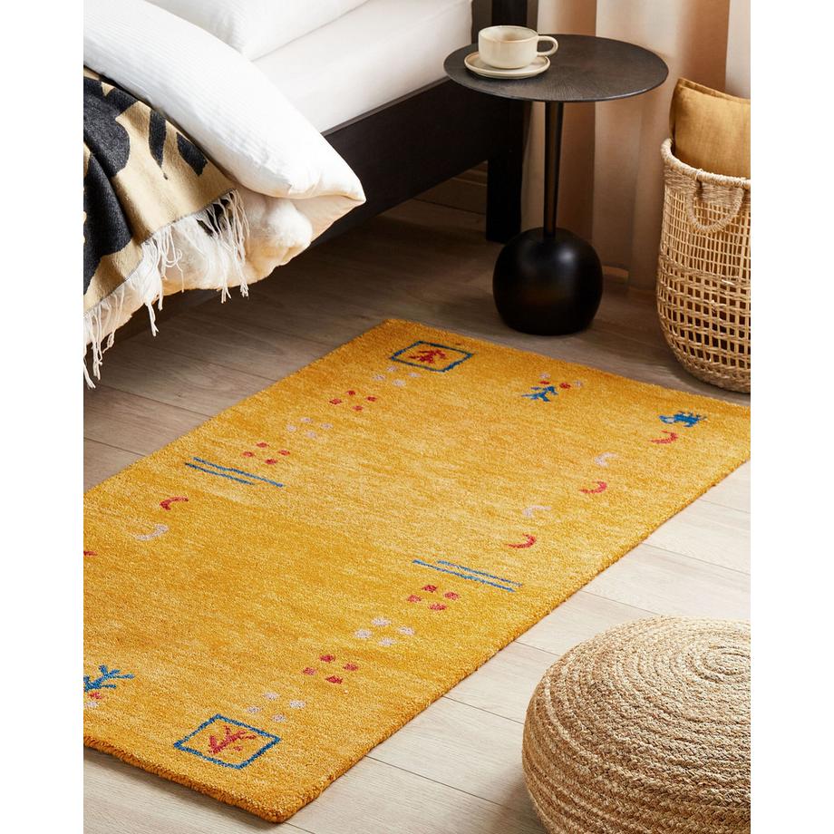 Beliani Tapis en Laine  AKALAN  