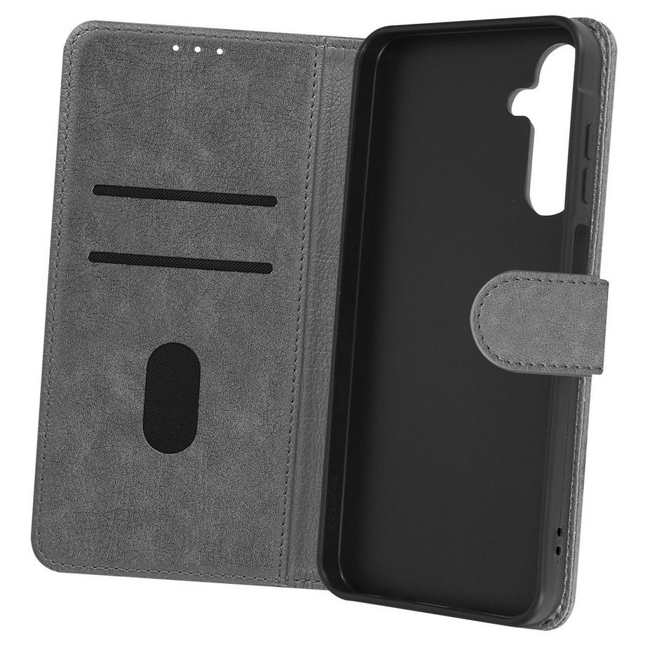 Avizar  Étui Samsung A25 Portefeuille Gris 