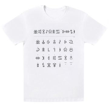 Tshirt GNOMMISH ALPHABET