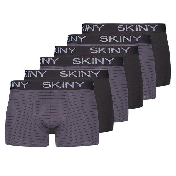 Skiny  6er Pack Cotton - Retro Short / Pant 