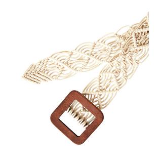 Joe Browns Makramee Gürtel Holzschnalle  