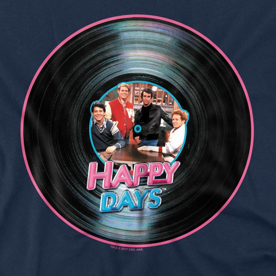 Happy Days On the Record T-Shirt  
