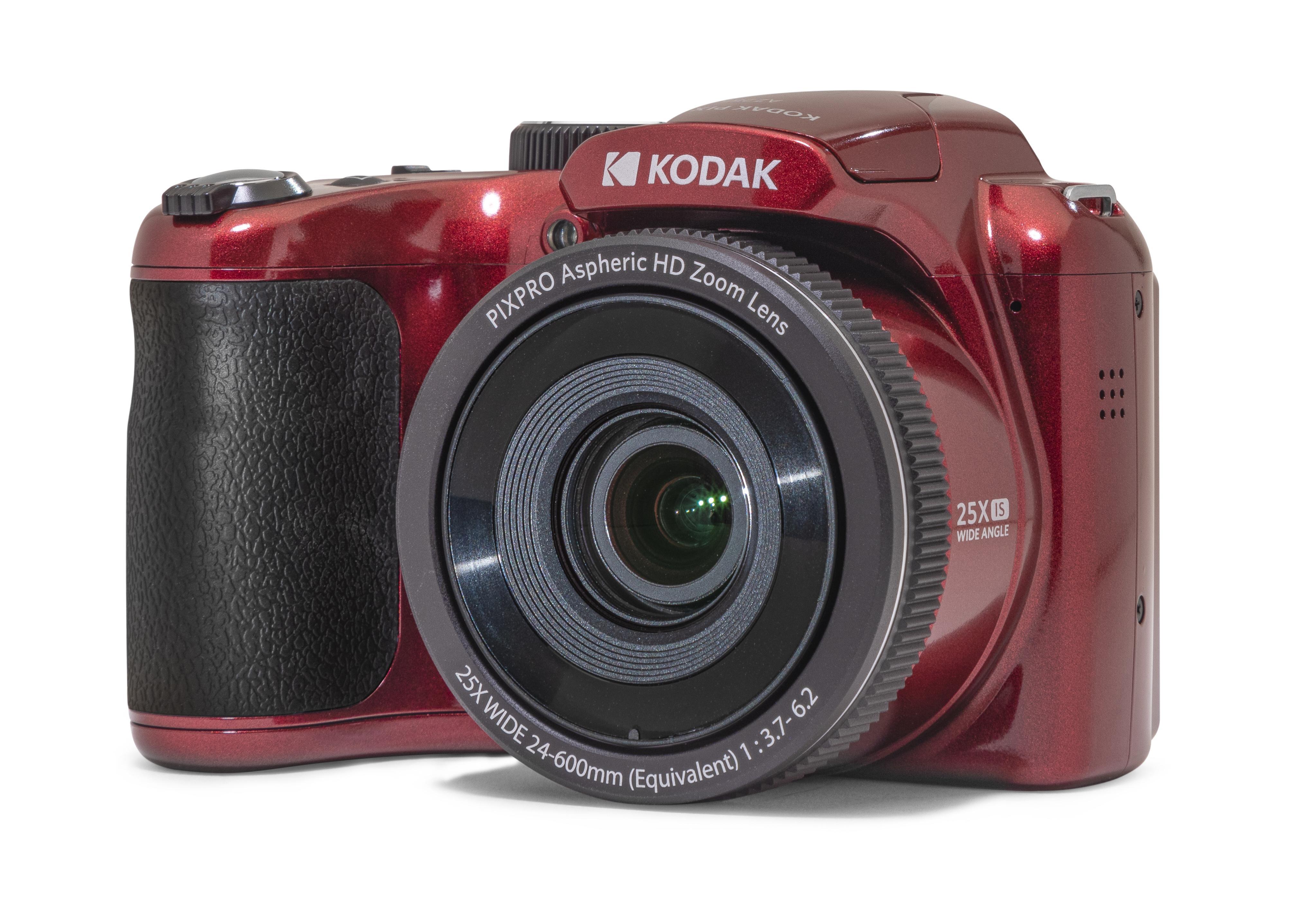 Kodak  Kodak PIXPRO AZ255 1/2.3" Fotocamera compatta 16,35 MP BSI CMOS 4608 x 3456 Pixel Rosso 