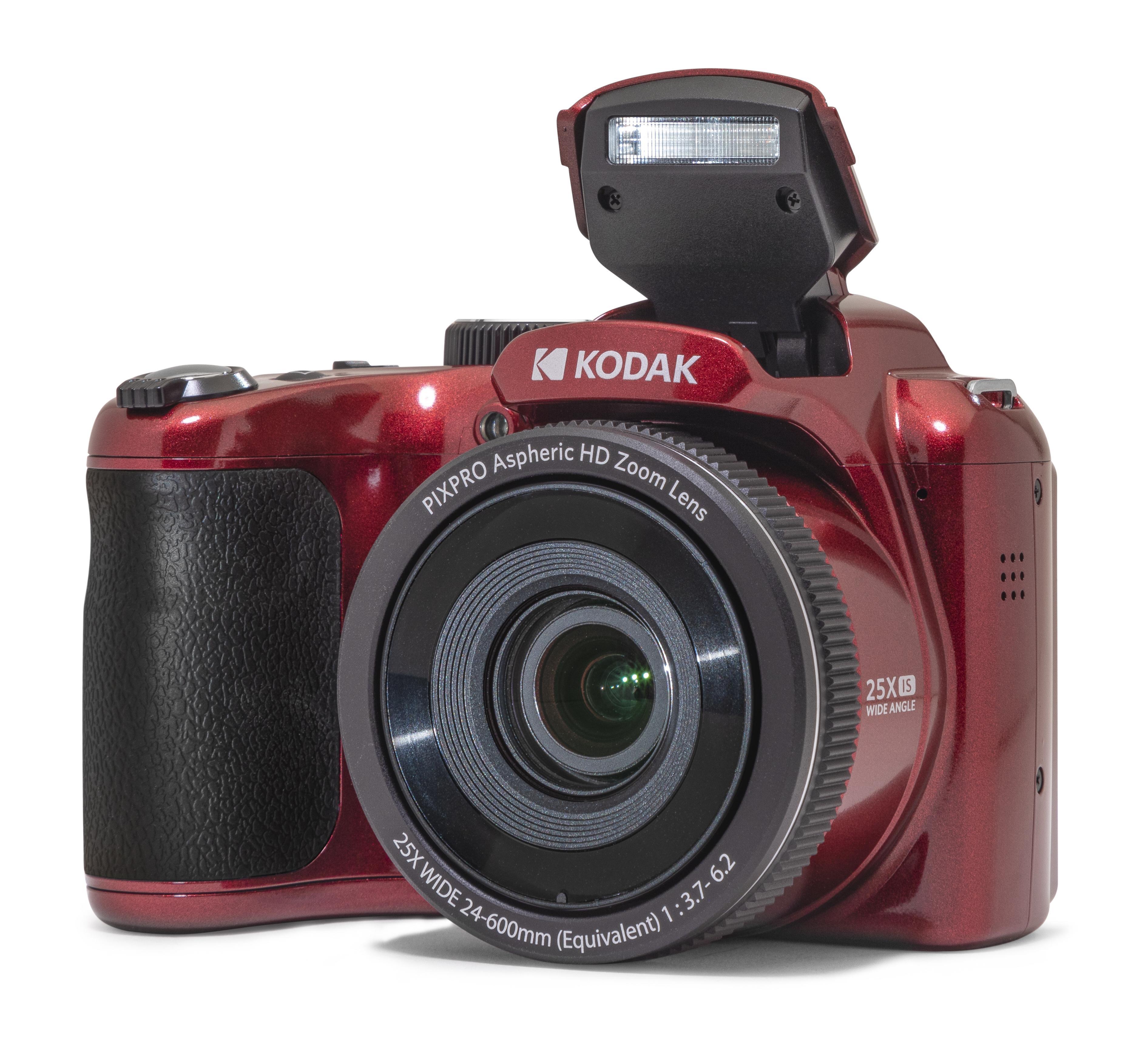 Kodak  Kodak PIXPRO AZ255 1/2.3" Fotocamera compatta 16,35 MP BSI CMOS 4608 x 3456 Pixel Rosso 