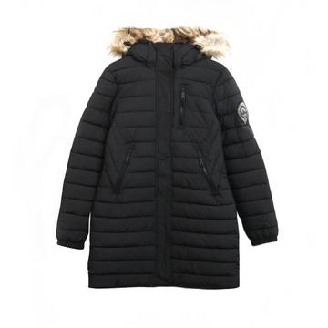 parka mit kapuze, damen uperdry fuji