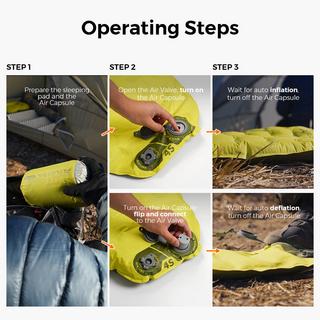 Flextail TINY AVS Pillow Cuscino da Campeggio  