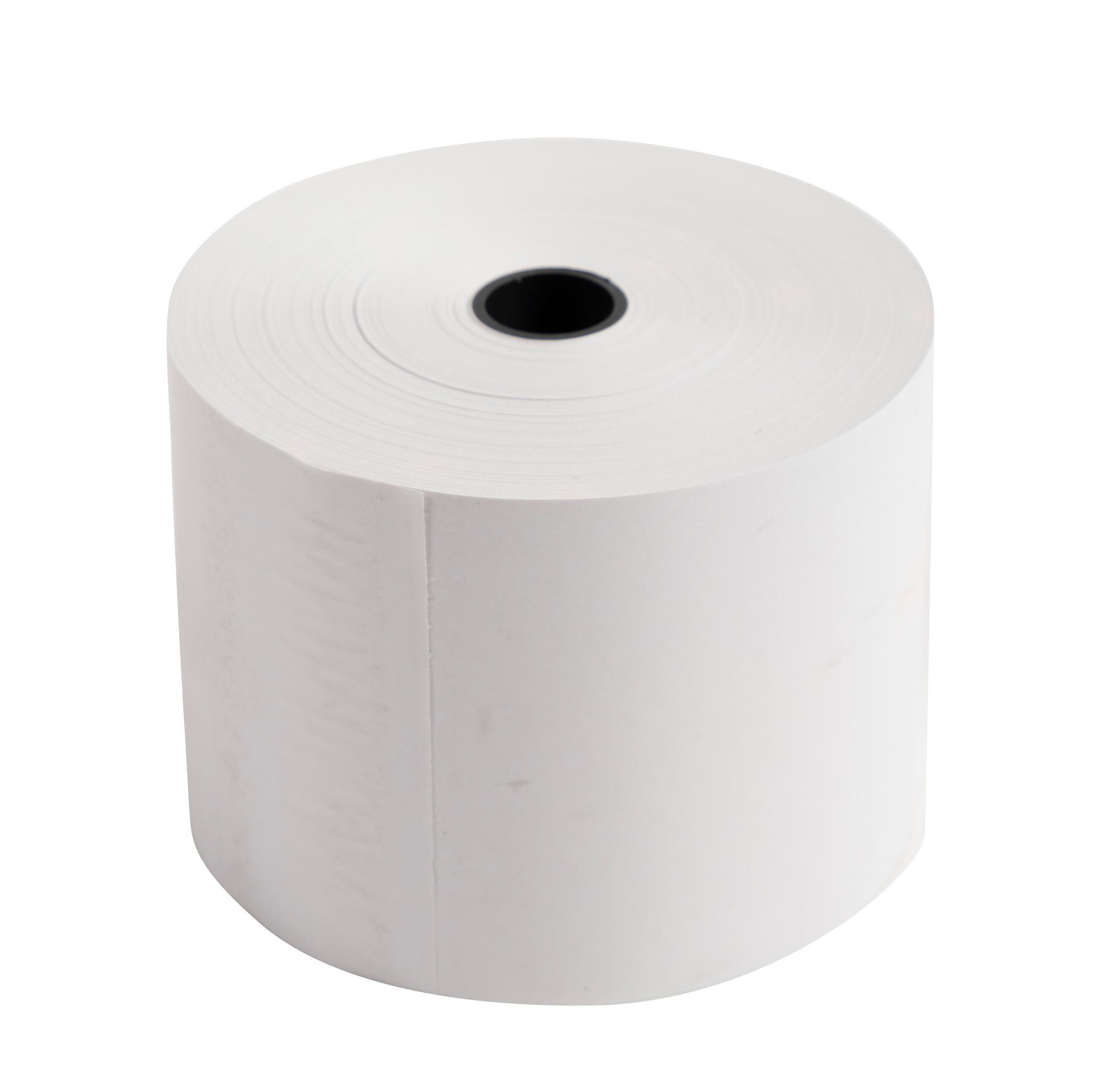 Exacompta Bobine pour caisse et balance 57x80mm - 76m - 1 copia carta termica 55 gr x 50  