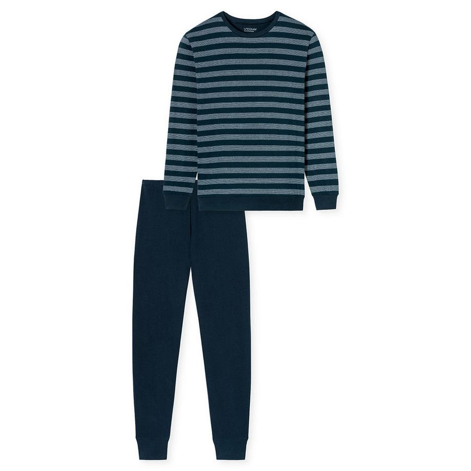 Uncover by Schiesser Pyjama Basique Rayé  