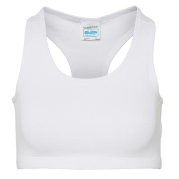 Kühlen Sie einfach Ärmel Girlie Sport Crop Top