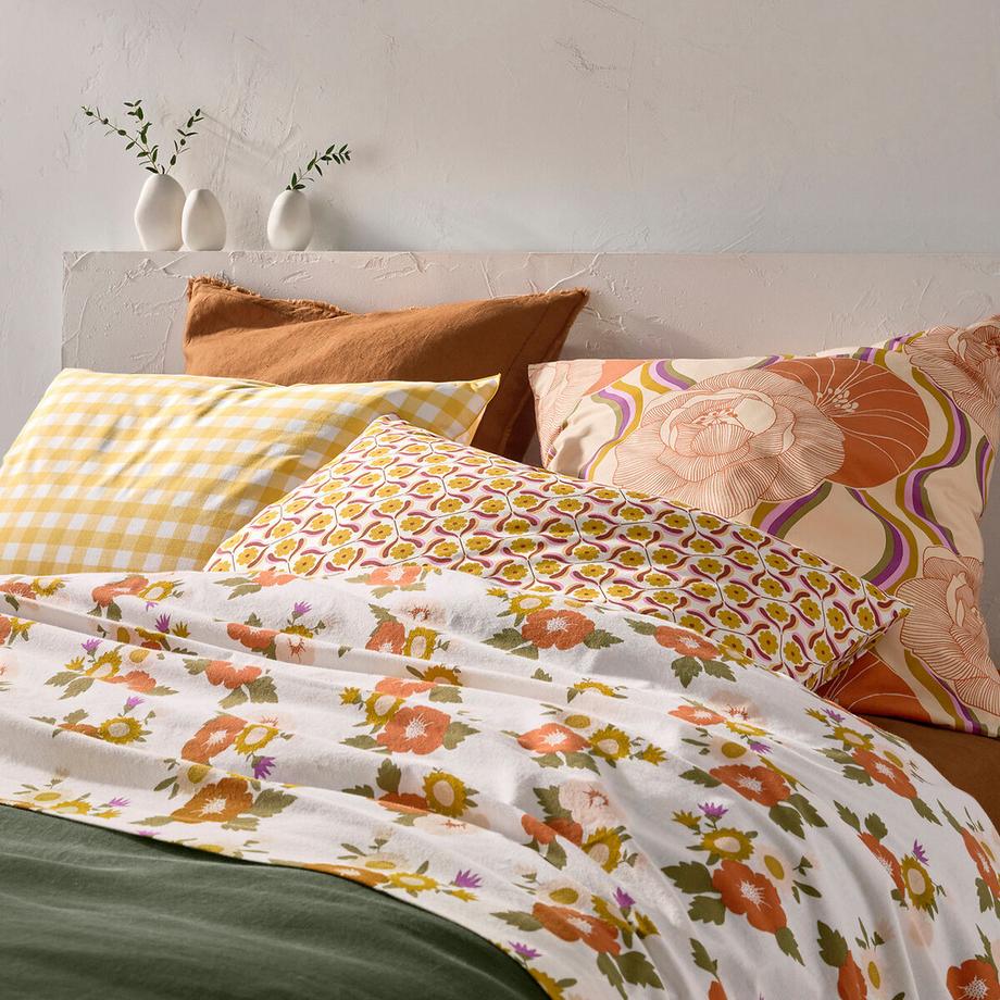 La Redoute Intérieurs Veldi Gingham Kissenbezug für Kinder  