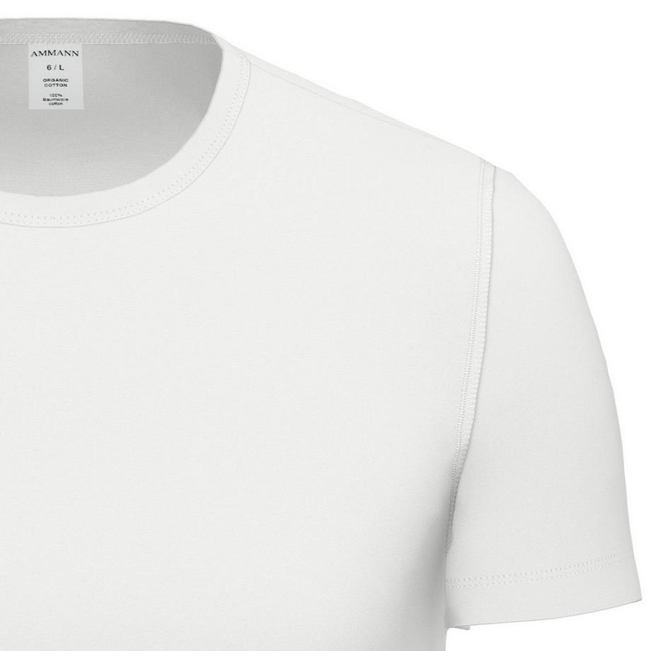 Ammann 1er Pack Bequem sitzend Feinripp T-Shirt  