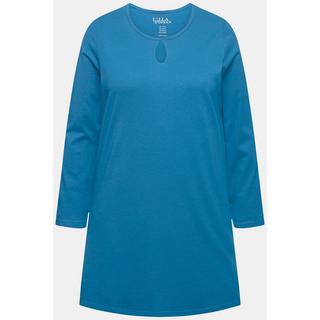 Ulla Popken  Longshirt, A-Linie, Keyhole, Rundhals, Langarm 