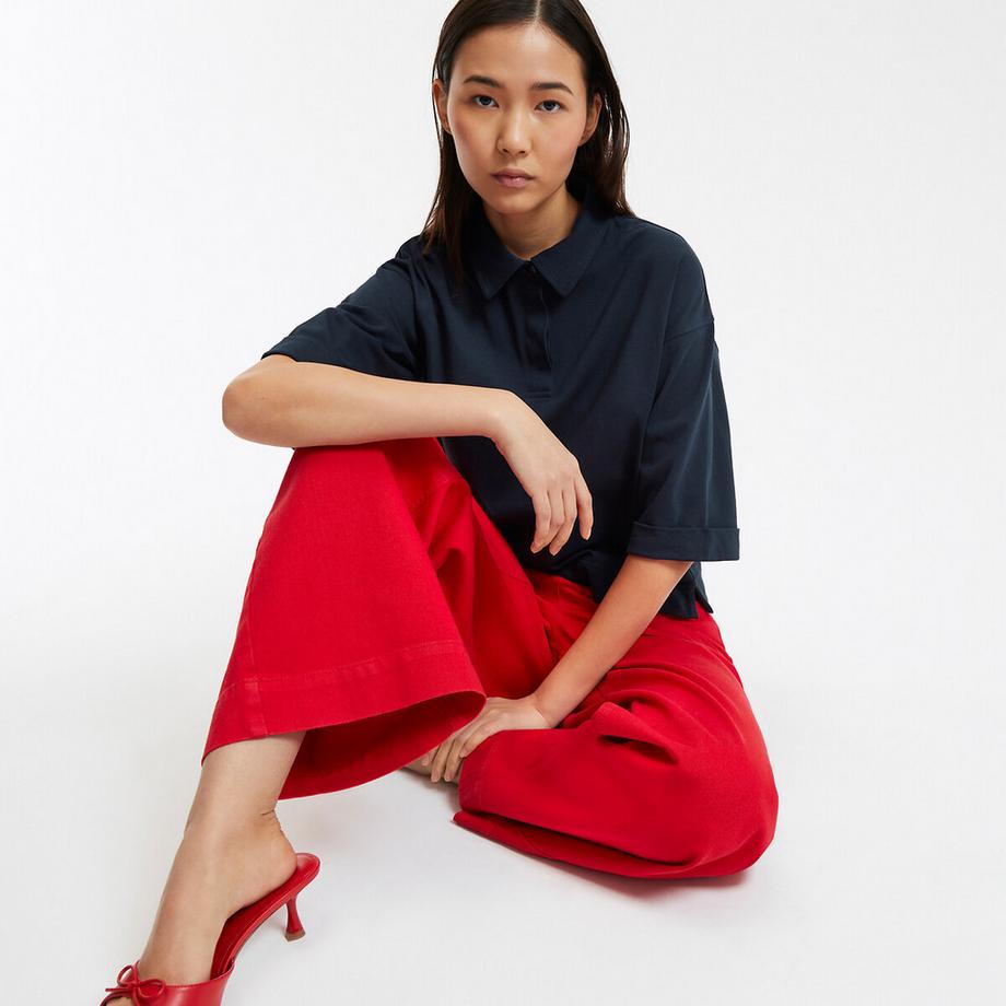 La Redoute Collections T-shirt col polo manches courtes  